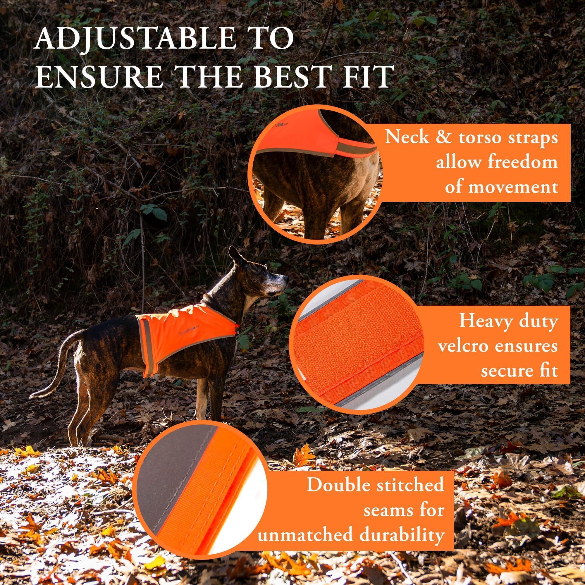 Lightweight Dog Vest M Size Mid-Back Coverage 26 in Chest X 21 in Neck