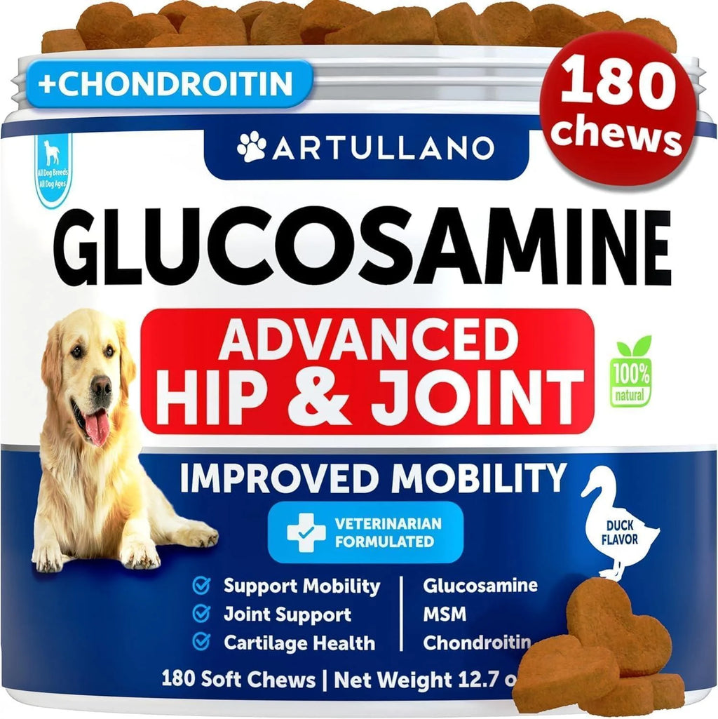Glucosamine for Dogs Hip & Joint Chews Arthritis Support