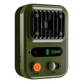 Black-Green Color Options -- 1Pc Ultrasonic Anti-Barking Device Rechargeable Auto Dog Bark Control Deterrent Box Training Device IPX4 Waterproof with 3 Frequency Max 32.8Feet Sensing Distance for Most