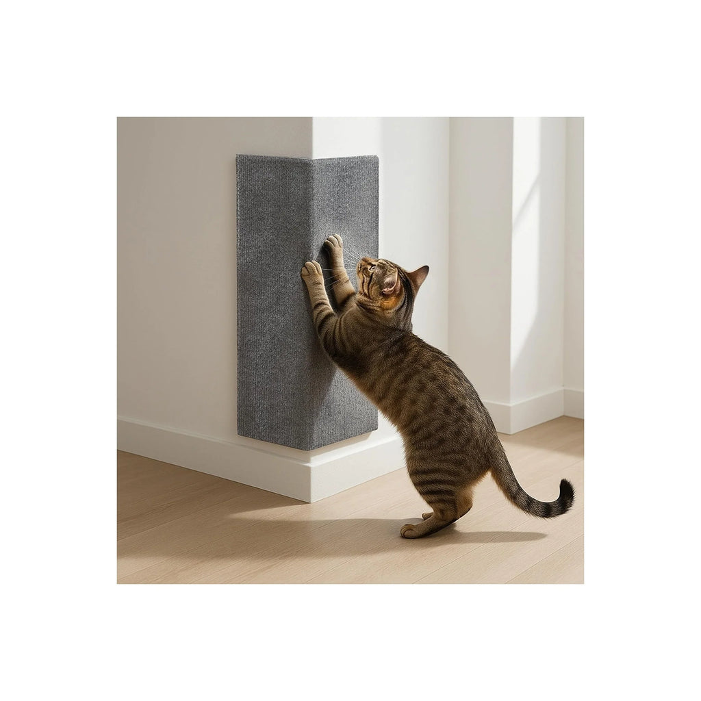 Wall Cat Scratcher & Corner Cat Scratcher – Indoor Scratching Post for Cats – Carpet Scratching Pad – Corner Scratchers for Indoor Cats – Wall Mounted Cat Mat