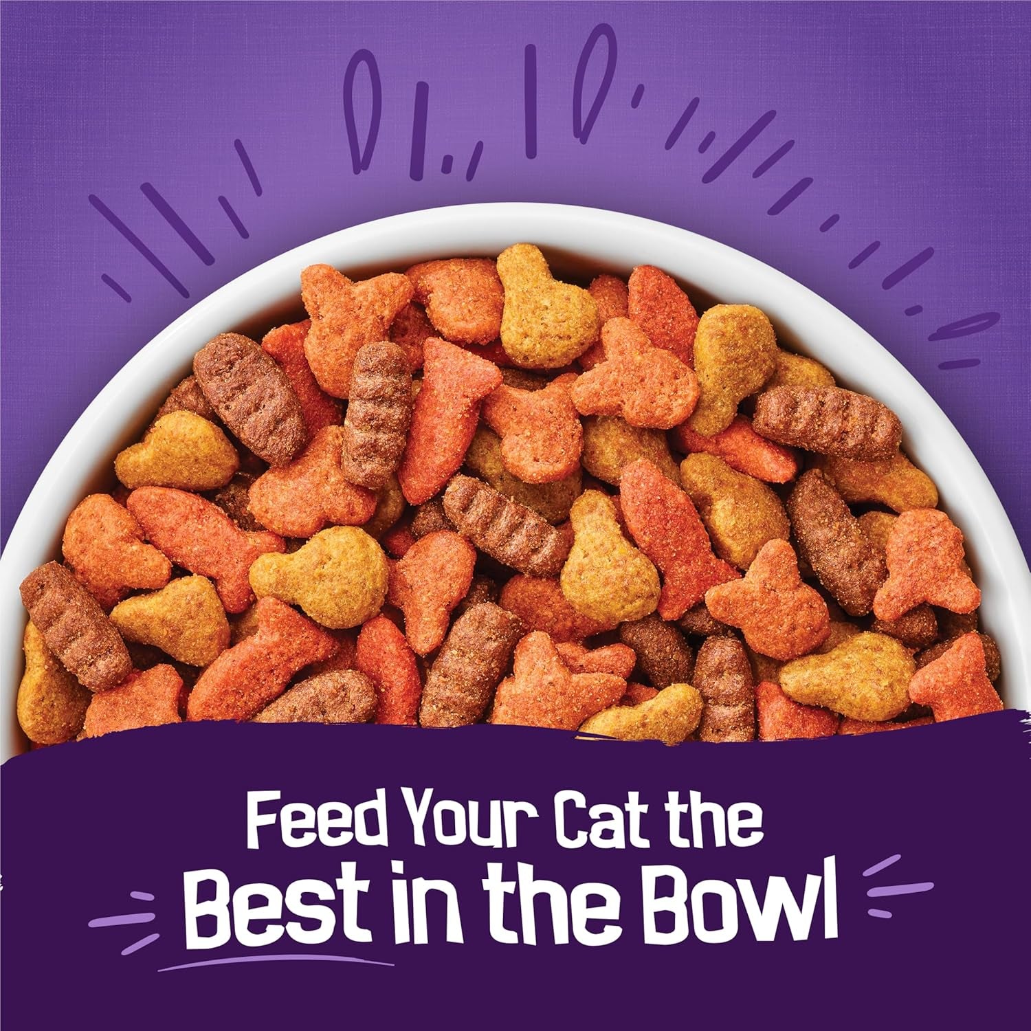 Dry Cat Food, Surfin' & Turfin' Favorites - 16 Lb. Bag