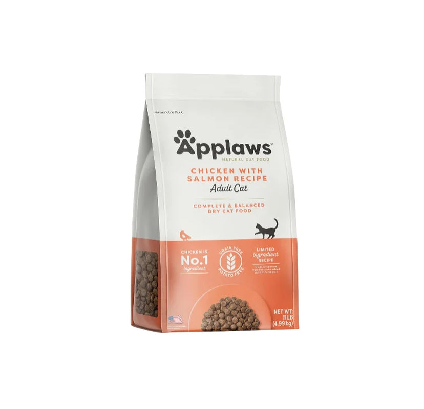 Complete Dry Cat Food, Grain-Free, Limited Ingredient with Added Vitamins & Minerals, Protein, Supports Digestion, Chicken & Turkey (4 Pound Bag)