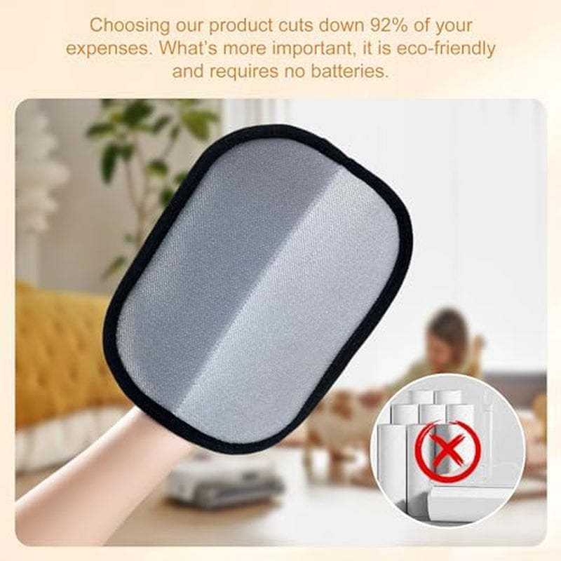 2Pcs Pet Hair Removal Gloves for Cats and Dogs.Reusable Electrostatic Pet Hair Removal Gloves.Pet Hair Removal Tool Suitable for Sofas, Bed Sheets, Clothing, and Car Seats.Hair Remover Glove