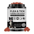 Dog Flea and Tick Chewable Supplement – Natural Support for Skin & Coat Health, Seasonal Comfort & Itch Relief – 180 Soft Chews with Chicken Flavor for Dogs & Puppies (180Pcs)