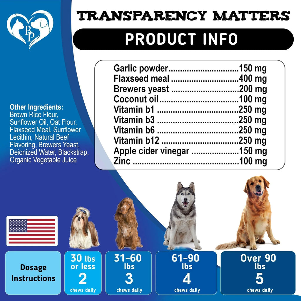 Insects Prevention Chews for Dogs & Cats Oral Tablets