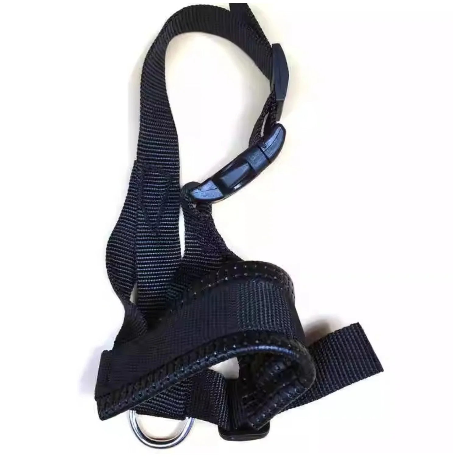 Adjustable Dog Muzzle - Anti-Bite & Anti-Chewing Leather Padded Mouth Cover for Small to Large Dogs