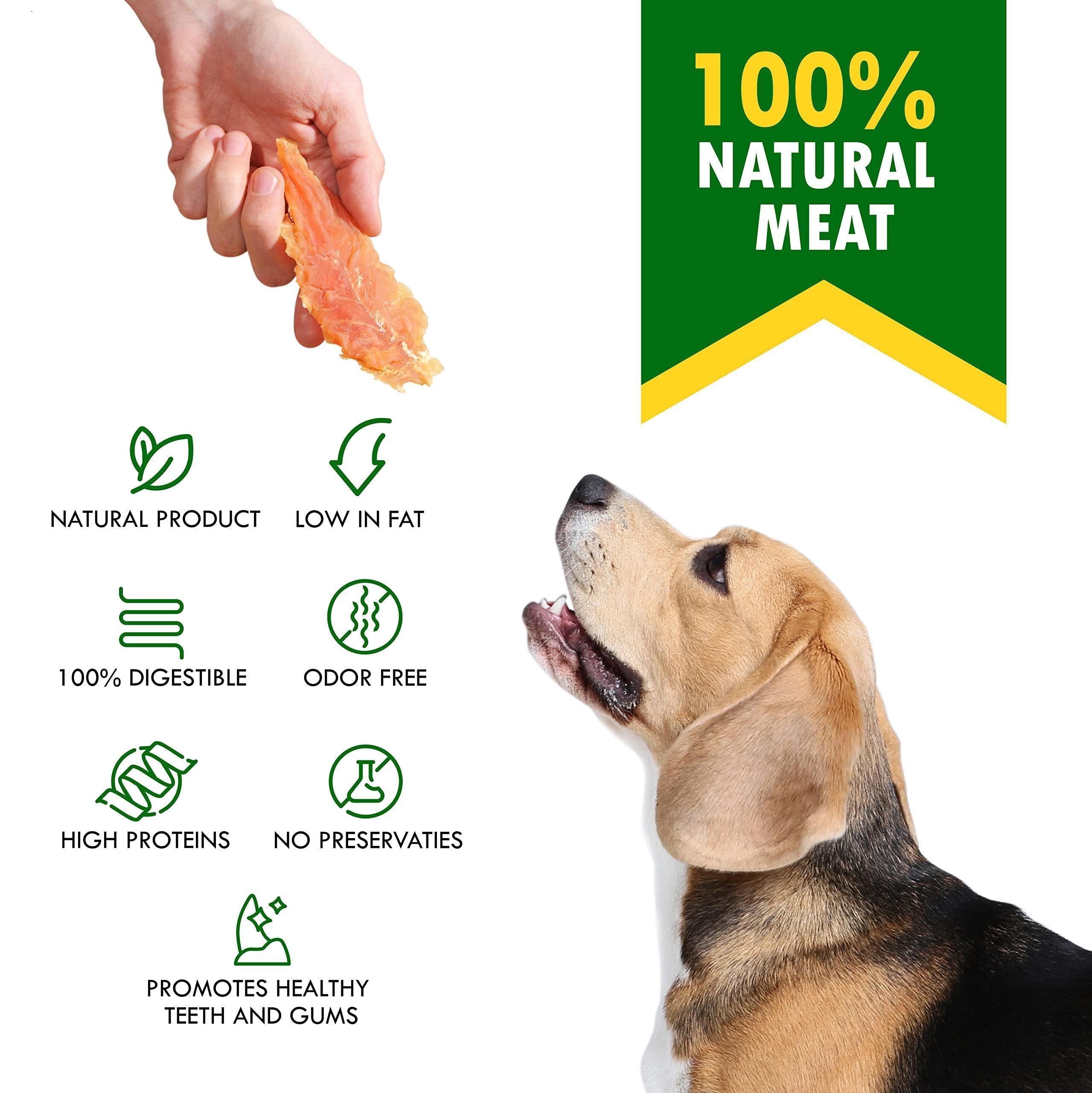 Chicken Jerky Dog Treats Organic 300 G