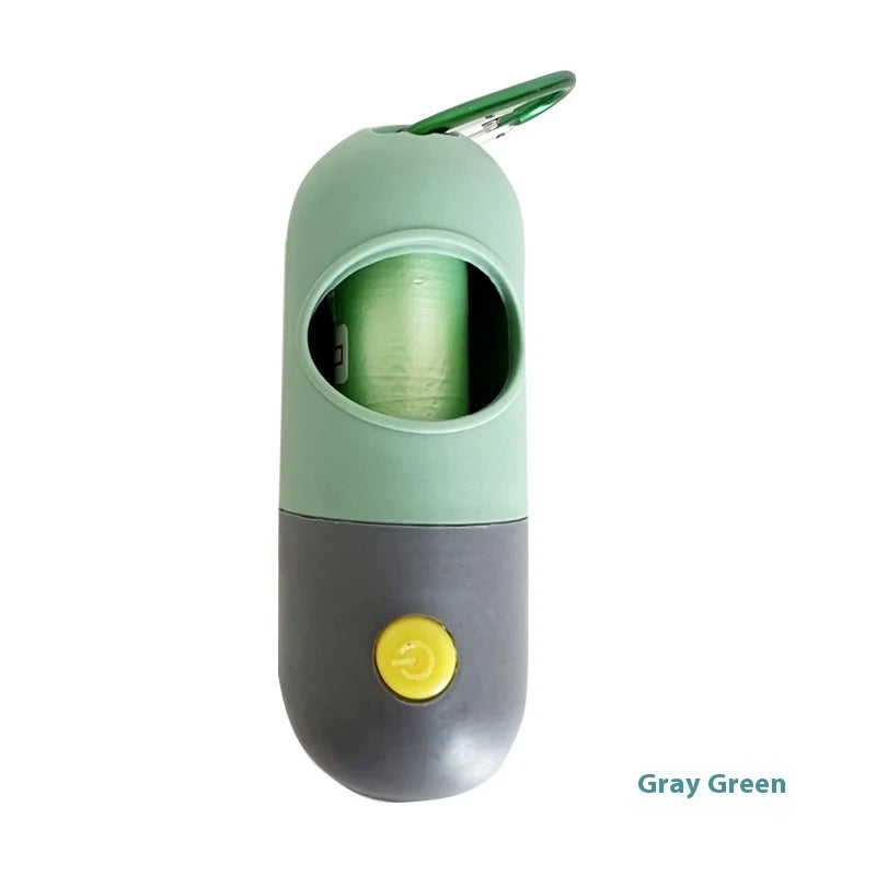 Led Light Pet Waste Bag Dispenser for Dogs Cats Dog Poop Scooper Bags Waste Bags Holder Dispensers Pet Clean Accessories