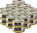 Premium Tuna with Smoked Tuna in Aspic Grain-Free Wet Cat Food 2.82Oz, Case of 24