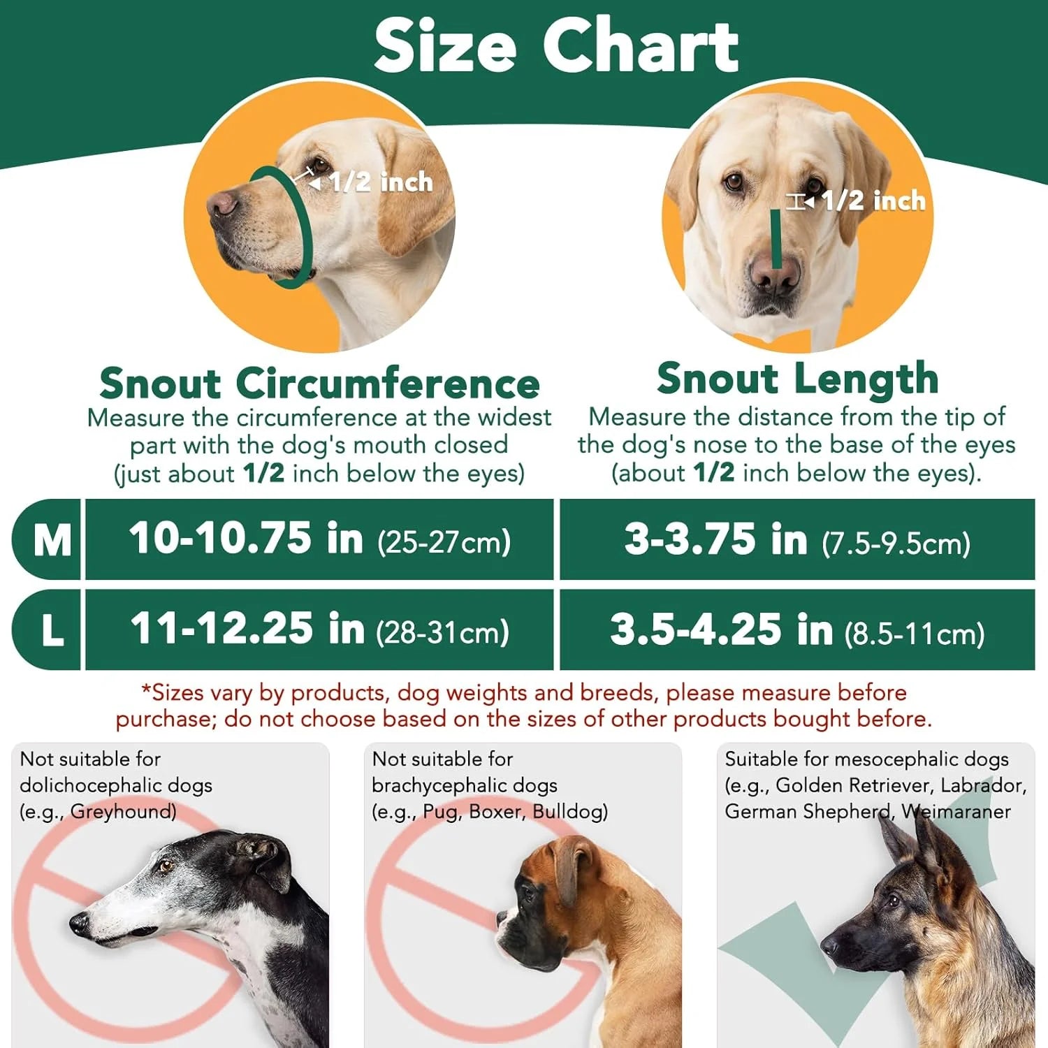 Dog Muzzle for Medium Large Dogs, Humane Basket Muzzle, Soft & Lightweight & Adjustable | anti Biting Chewing Eating, Suits Training Walks Grooming Vet Visits, Drink & Pant Easily L