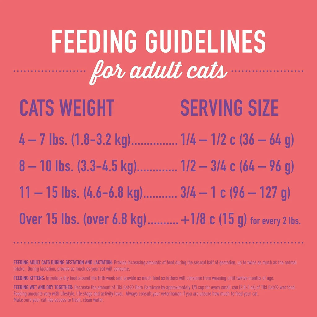 Born Carnivore High Protein, Chicken, Herring & Salmon Meal, Grain-Free Baked Kibble to Maximize Nutrients, Dry Cat Food