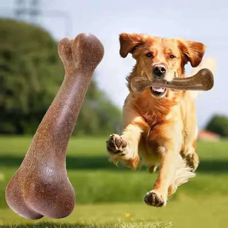 Dog Bone Chews Toys Nearly Ind Estructible Natural Non-Toxic Anti-Bite Puppy Toys for Small Medium Large Dog Pet Chew Toy