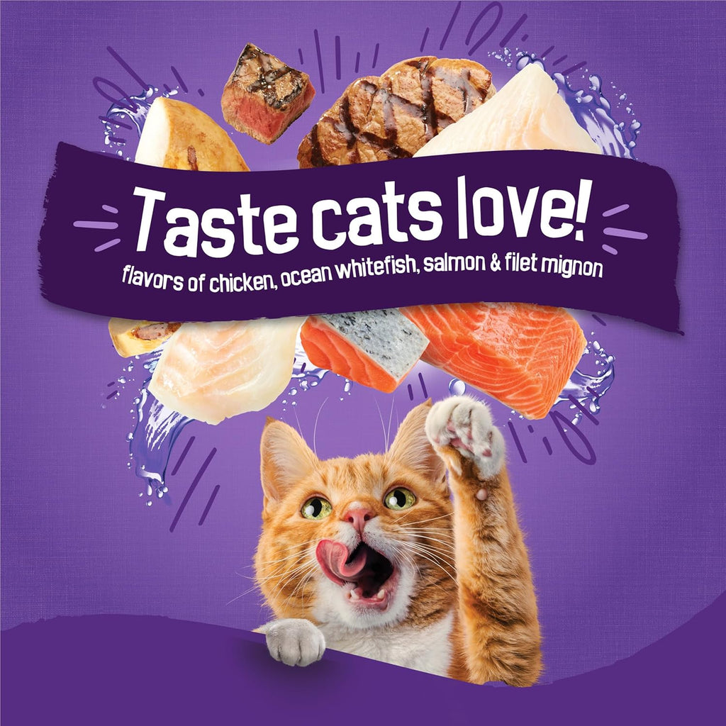 Dry Cat Food, Surfin' & Turfin' Favorites - 16 Lb. Bag