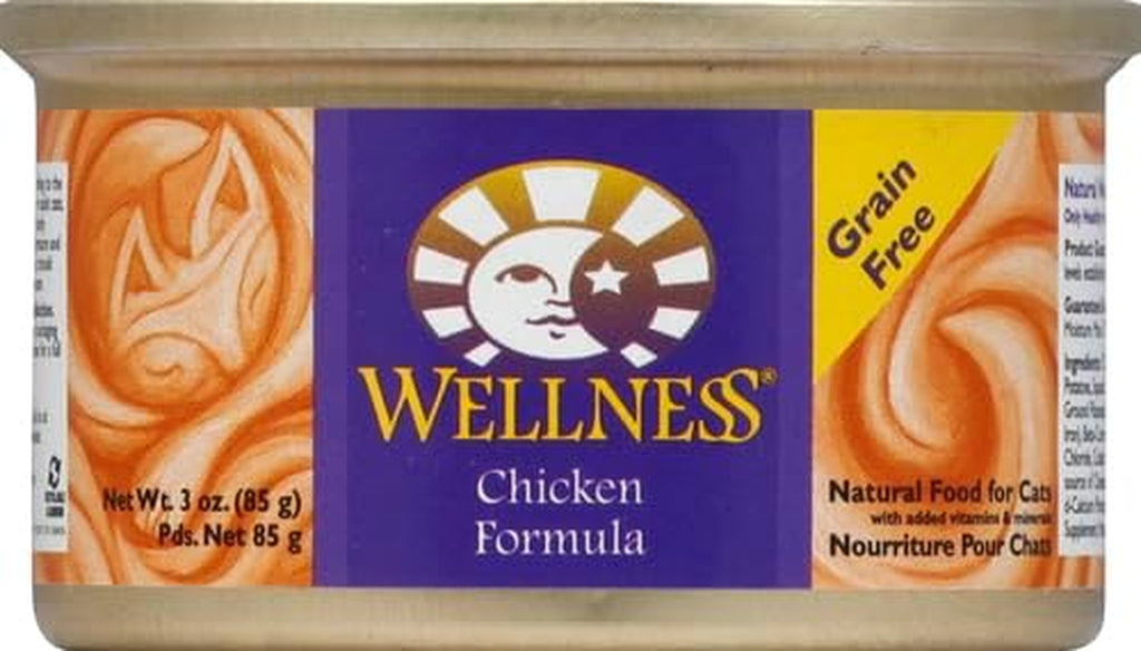 Complete Health Pate Adult Wet Cat Food, Natural, Protein-Rich, Grain Free, 3 Ounce, 24 Pack, (Chicken)