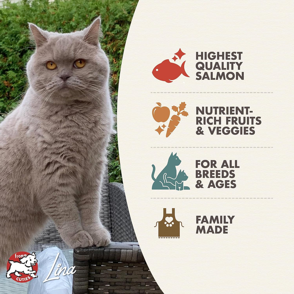 Nutritionals Salmon Tunachovy Cat Food - Premium Dry Cat Food - Salmon Recipe - 4 Lb