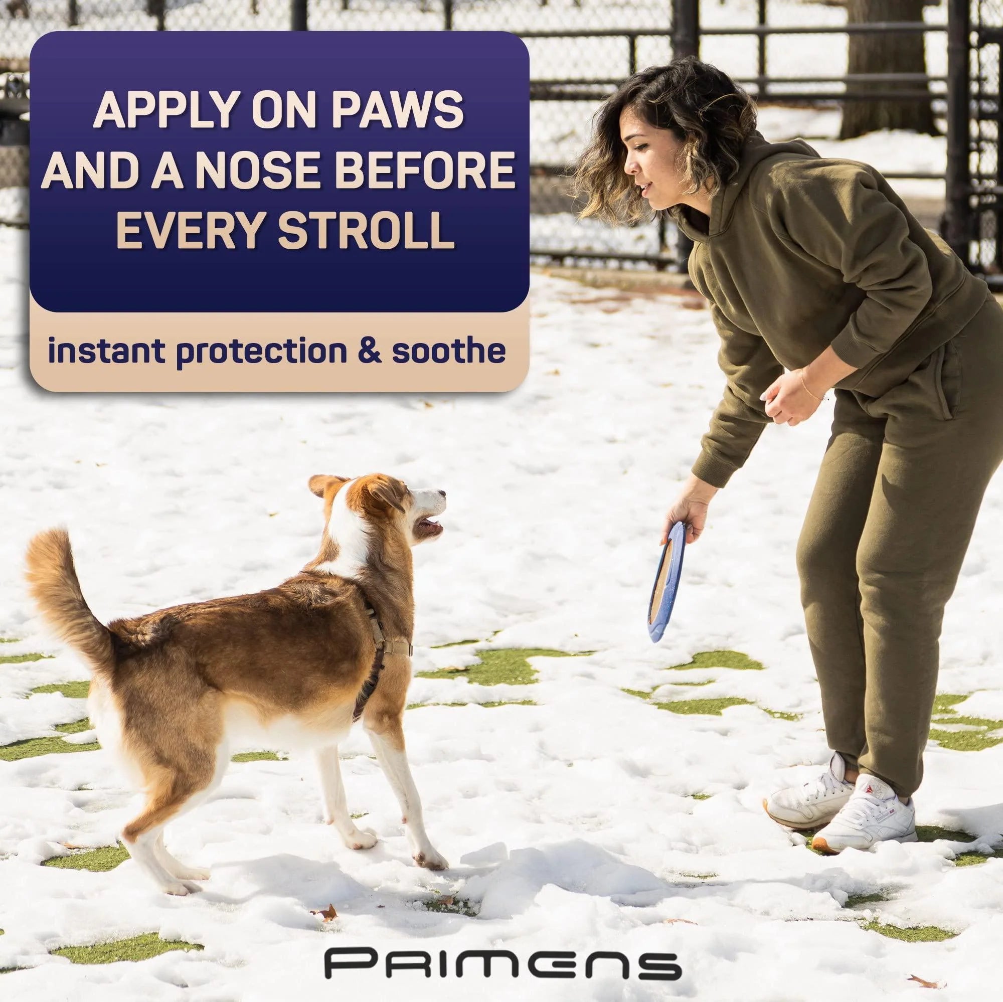 Dog Paw Balm Paw Protection for Hot Pavement Lick-Safe 5 Oz