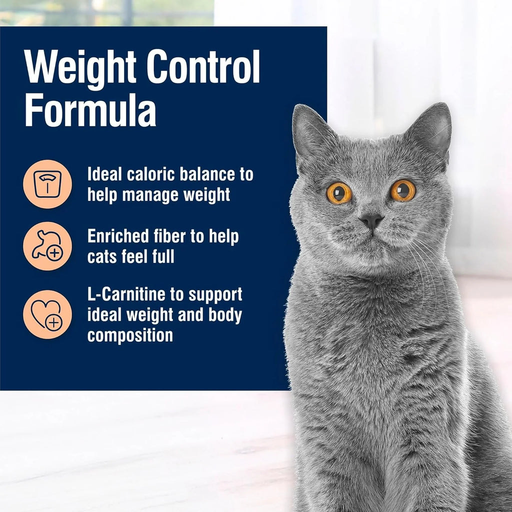 True Solutions Weight Control Natural Dry Cat Food for Adult Cats, Chicken, 3.5-Lb. Bag