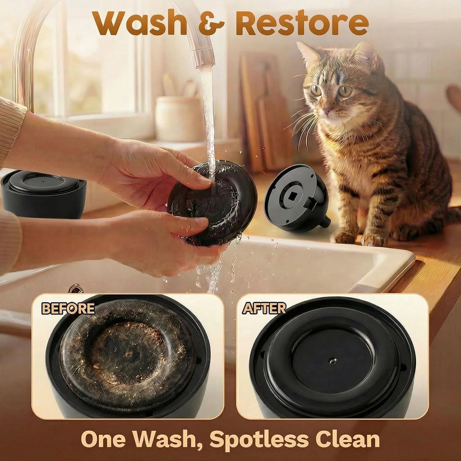 Interactive Cat Toys for Indoor Cats: Upgraded 360° Automatic Spin Flying Bird Feather Wand with Silicone Protected Rod Safe Play, Strong 8Cm Suction Cup, Usb-Rechargeable for Bored Kittens and Adult
