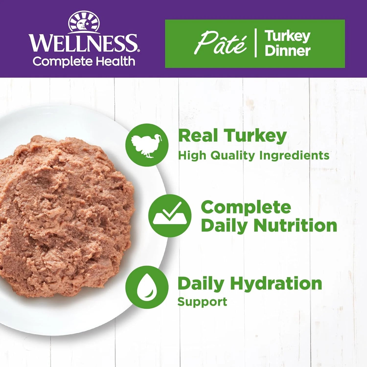 Health Pate Adult Wet Cat Food, Natural, Protein-Rich, Grain Free, 3 Ounce, 24 Pack, (Turkey)