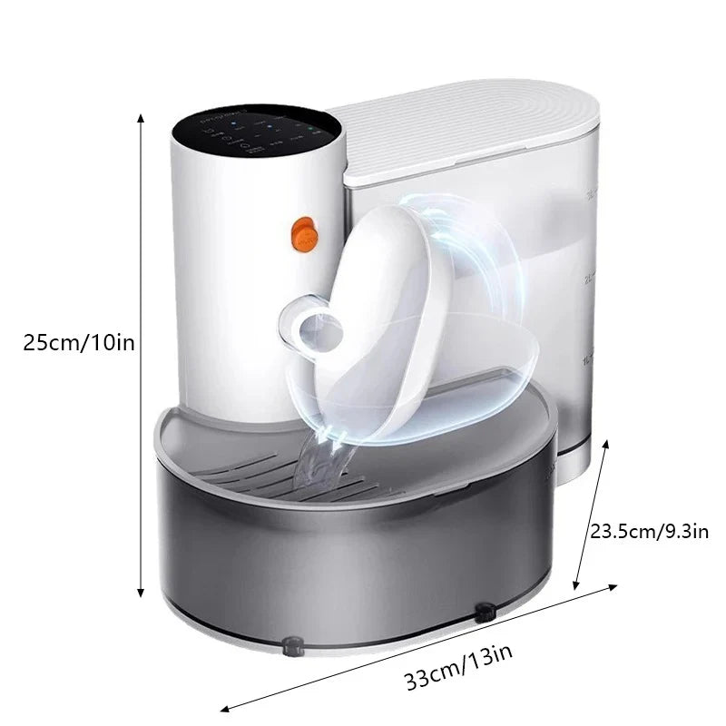 Semi-Enclosed Toilet,Anti-Spill Design,Thickened Structure Odor Blocking, Simple Pet Litter Box,High Side Anti-Splashing, Semi-Enclosed Removable Cats Litter Boxes, Easy To-Clean