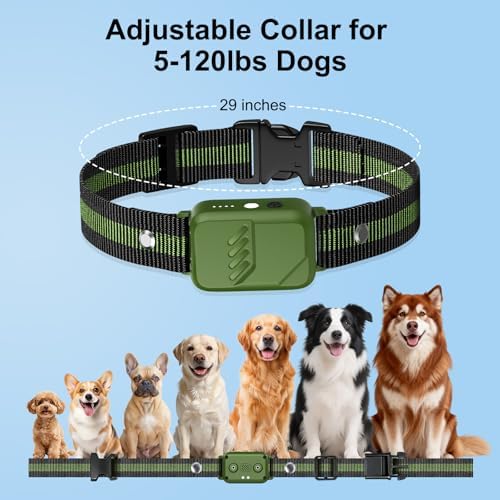 Shock Collar for Dogs, Ultimate Dog Training Collar with Remote, 4500FT Range, IP68 Waterproof, 3 Humane Modes (Beep, Vibration, Shock), Safety Lock & Safety Light – for Small, Medium & Large Dogs