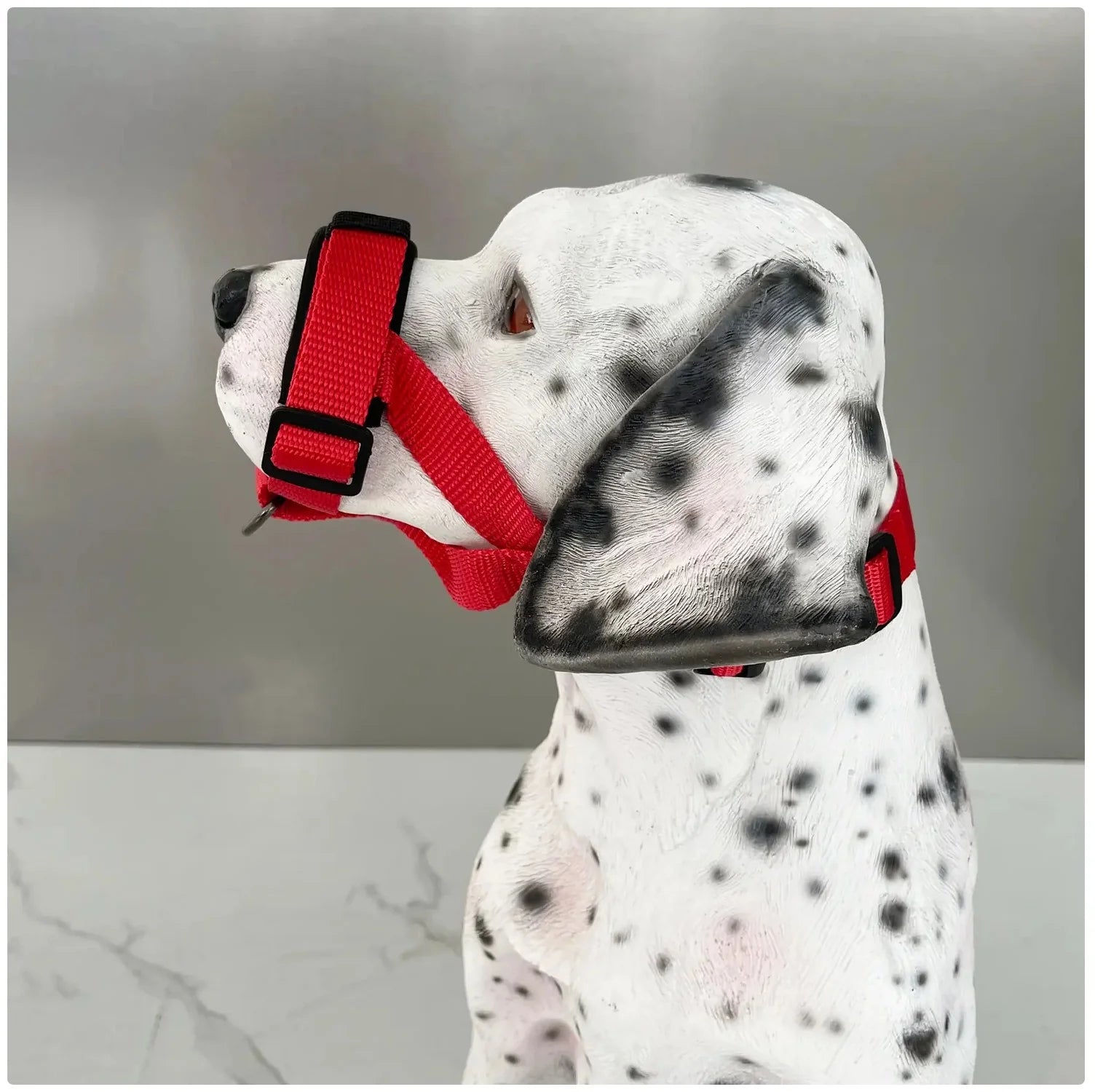 Adjustable Nylon Dog Muzzle - Anti-Bite & Anti-Chewing Mouth Guard for Small to Large Dogs