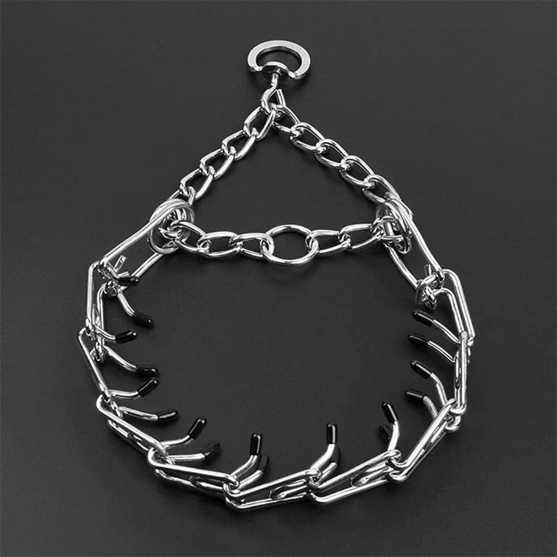 Adjustable Dog Pincher Collar - Secure Training Tool for Enhanced Control