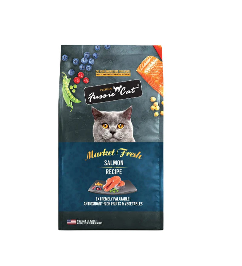 Cat Market Fresh Salmon Recipe,Dry Cat Food, 10Lb Bag