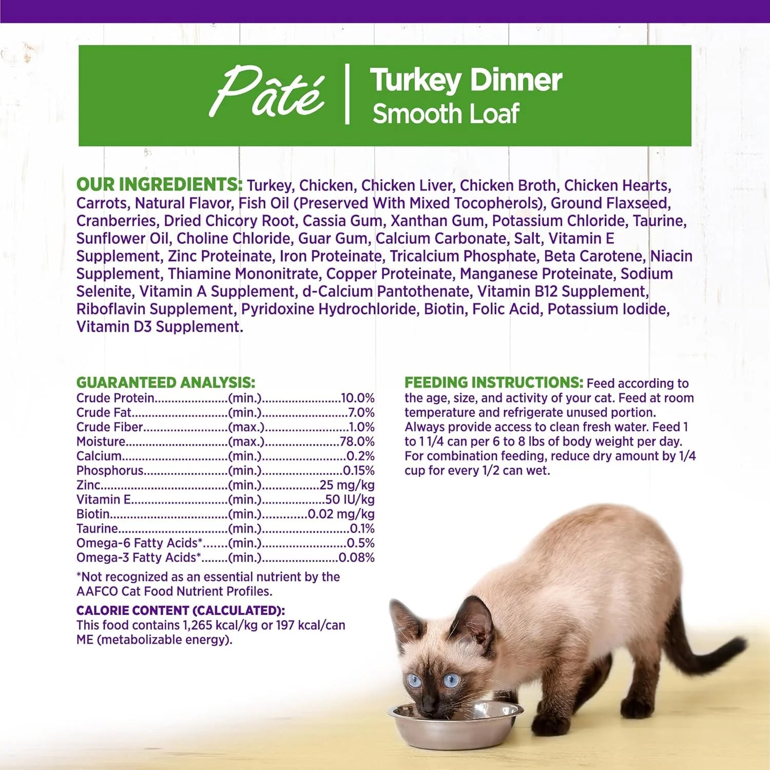 Health Pate Adult Wet Cat Food, Natural, Protein-Rich, Grain Free, 3 Ounce, 24 Pack, (Turkey)