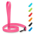 Waterproof Dog Leash 4 Ft & 6 Ft Anti-Slip All Sizes Pink