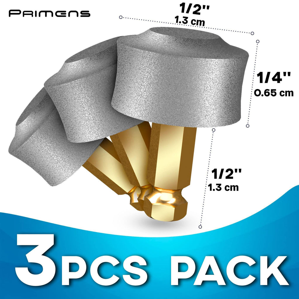 Dog Nail Grinder Replacement Head 3-Pack Bits