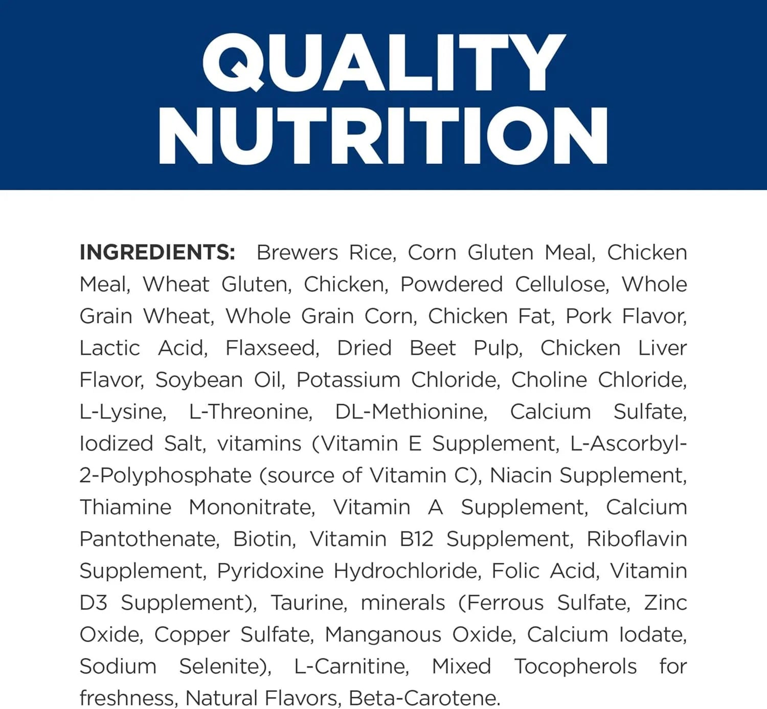Digestive/Weight/Glucose/Urinary Management Chicken Flavor Dry Cat Food, Veterinary Diet, 8.5 Lb. Bag