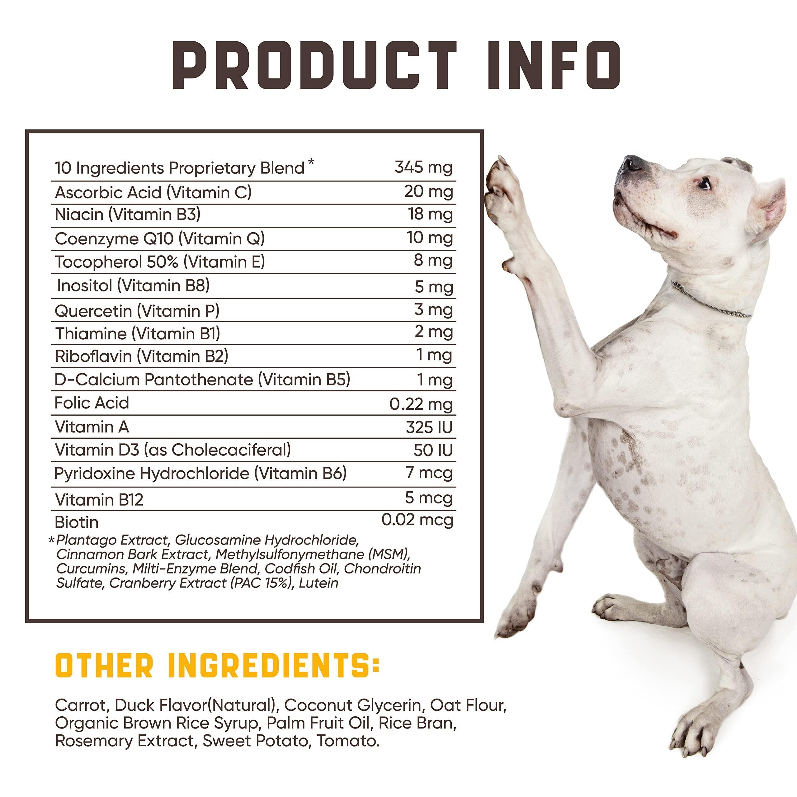 Dog Multivitamin 15-In-1 Immune Digestion Joint & Heart Health