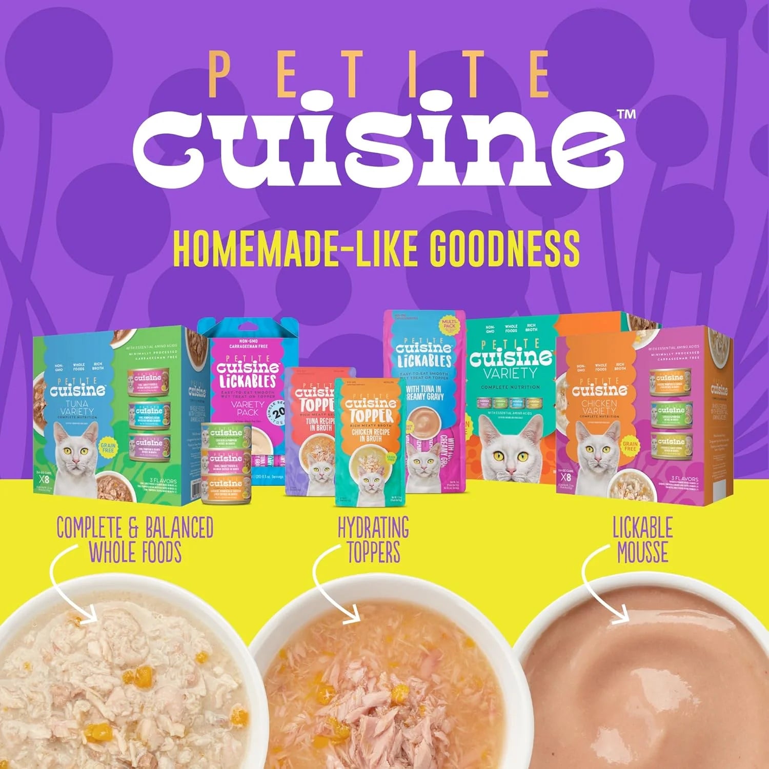 Whole Foods Wet Cat Food, Chicken & Pumpkin Entree in Broth, 2.8 Oz. Can (24 Count)